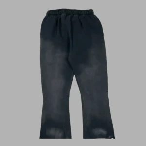 Flame Flare Black Hellstar Sweatpants