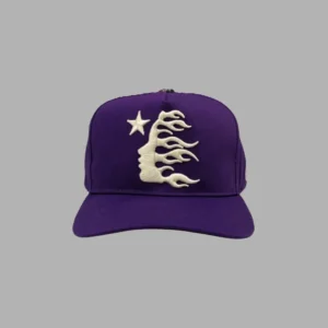 Purple Hellstar Fitted Hat