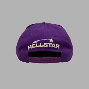 Purple Hellstar Fitted Hat