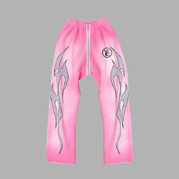 Hellstar Pink Studios Flame Sweatpants