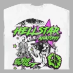 White Hellstar Anatomy T-Shirt