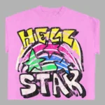 Pink Hellstar Graphic Tee