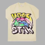 Brown Hellstar Graphic T-Shirt