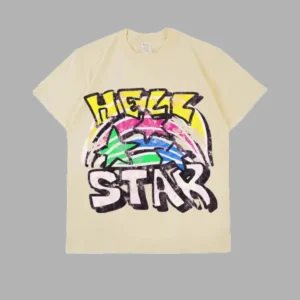 Brown Hellstar Graphic T-Shirt