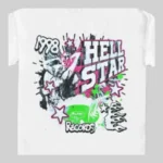 White Hellstar 1998 Records T-Shirt