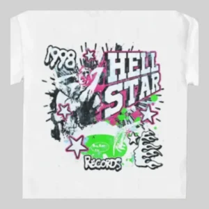 White Hellstar 1998 Records T-Shirt