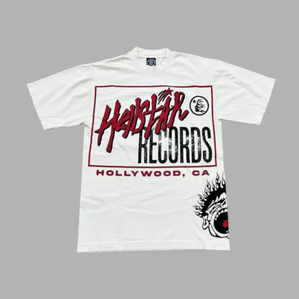 White Hellstar Records Tee