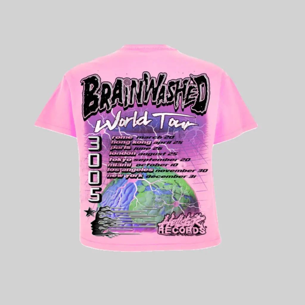 HellStar Brainwashed World Tour Tee Shirt