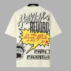 Cream HellStar Studios Records T-Shirt