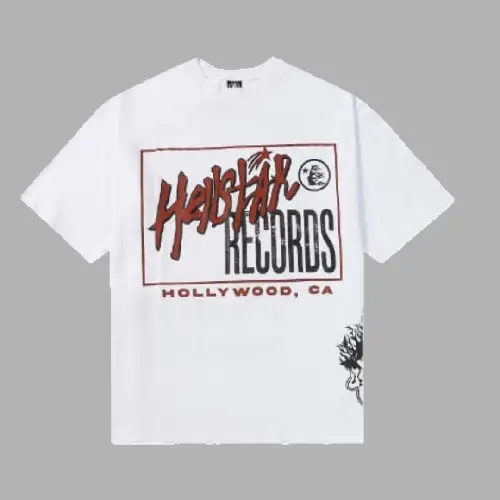 White Hellstar Records Tee