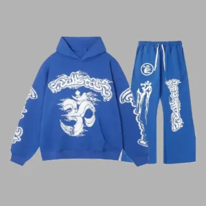 Blue Hellstar Studios Records Yoga Tracksuit