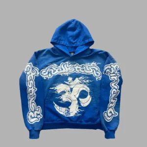 Blue Hellstar Studios Yoga Hoodie