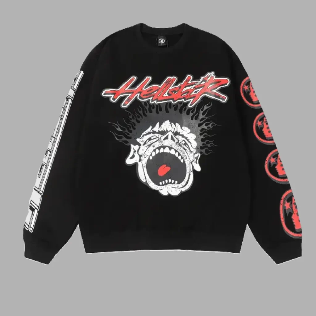 Hellstar 33 Black Hellstar Studios Records Sweater