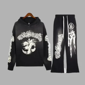 Black Hellstar Studios Records Yoga Tracksuit