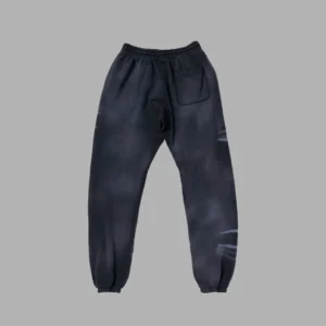 Hellstar Black Airbrushed Skull Sweatpants