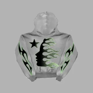 Grey Hellstar Hoodie