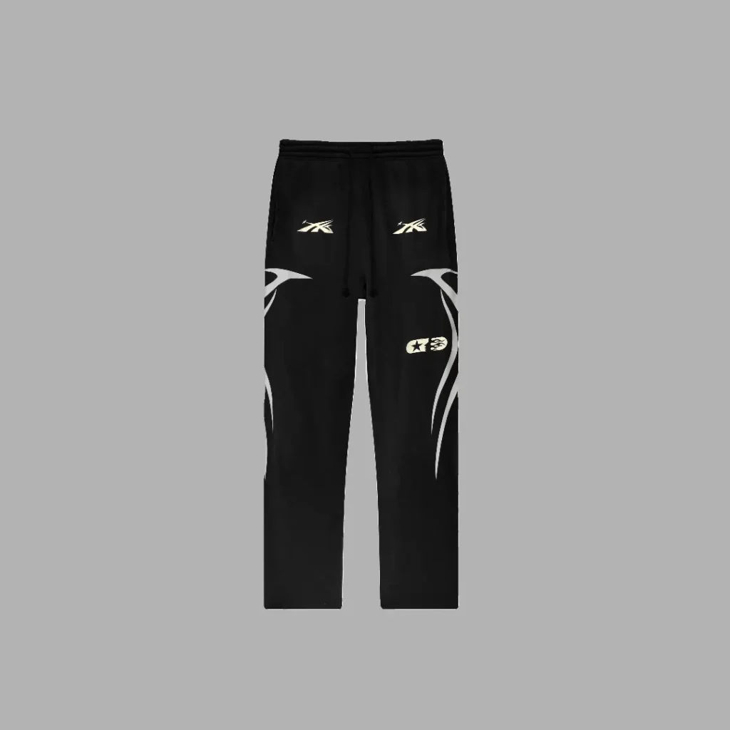 Black Hellstar Sports Jet tracksuit sweatpant