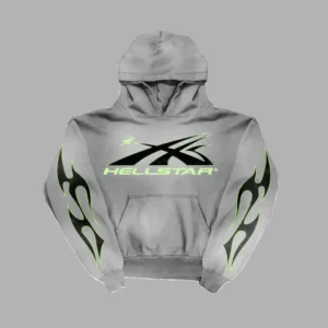 Grey Hellstar Hoodie