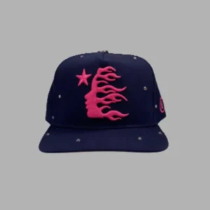 Hellstar Navy Fitted Hat