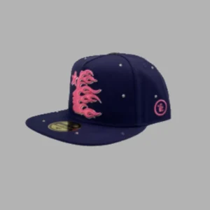 Hellstar Navy Fitted Hat