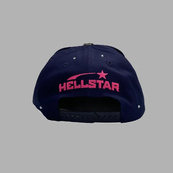 Hellstar Navy Fitted Hat