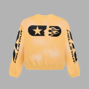 Hellstar Yellow Sports Crewneck