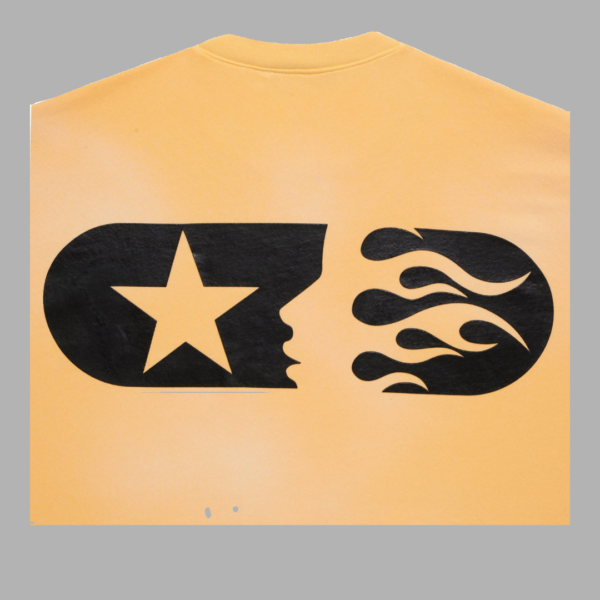 Hellstar Yellow Sports Crewneck