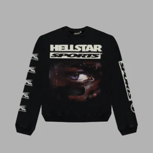 Hellstar Black Sports 96' Crewneck