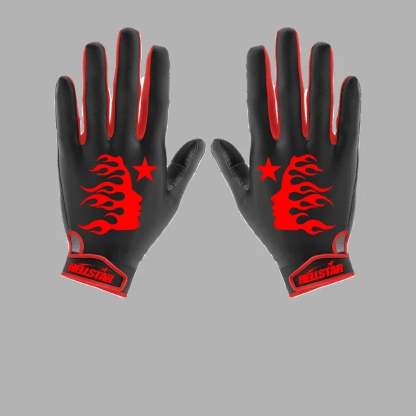 Hellstar Combo Gloves (Red/Black)