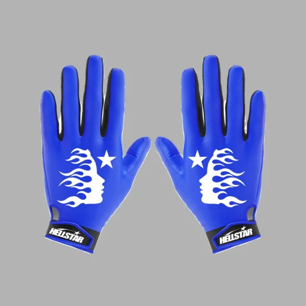 Best Hellstar Blue Gloves
