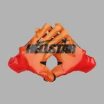Hellstar Orange-Black Gloves