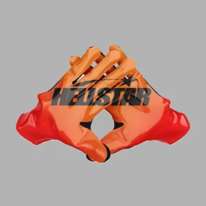 Hellstar Orange-Black Gloves