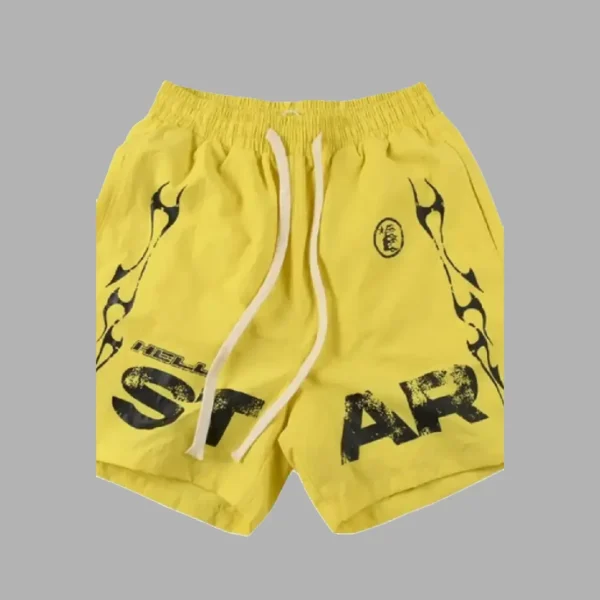 Hellstar Studios Records Yellow Shorts