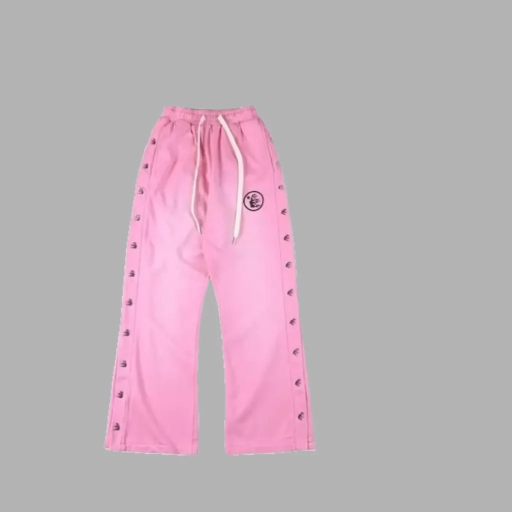 Best Hellstar Snap Sweatpants Pink