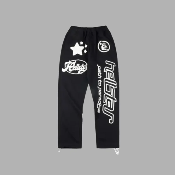 Hellstar Flare Black Sweatpants