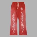 Hellstar Flame Red Sweatpants