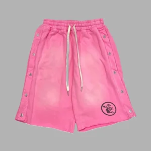 Hellstar Studios Snap shorts Pink