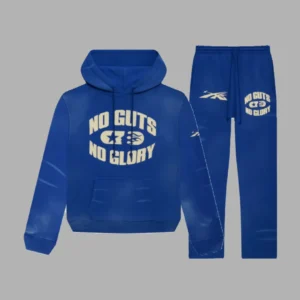Blue Hellstar No Guts No Glory Tracksuit - Hellstar Hoodies