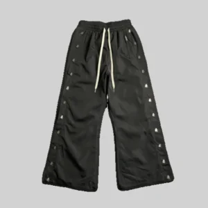 Hellstar Black Waxed Sweatpant