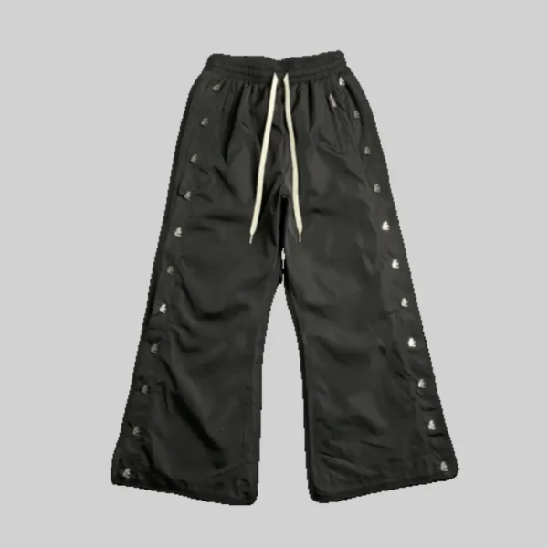 Hellstar Black Waxed Sweatpant