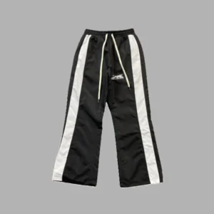 Hellstar Striped Track Black Sweatpants