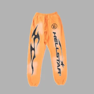 Hellstar Sweatpants Fire Orange
