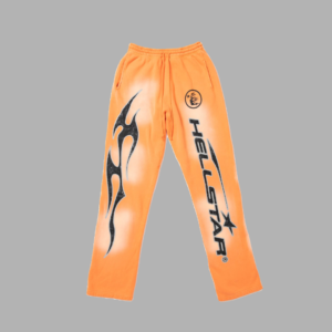 Hellstar Sweatpants Orange Fire