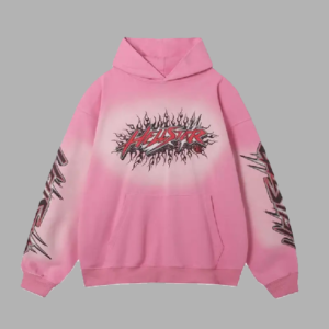 Pink Hellstar Studios Records Hoodie