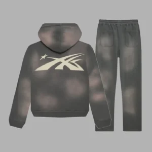 Grey Hellstar Sports Tracksuit - Hellstar Hoodies