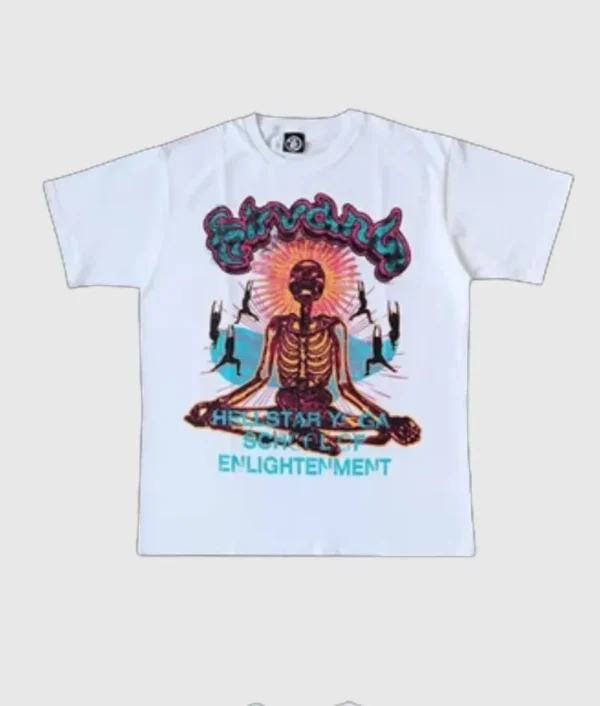 White Hellstar Inner Peace Tee
