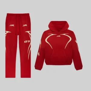 Red Hellstar Sport Tracksuit