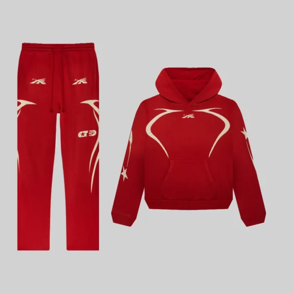 Red Hellstar Sport Tracksuit
