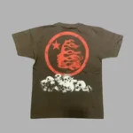 Brown Hellstar Studios Skull T-Shirt