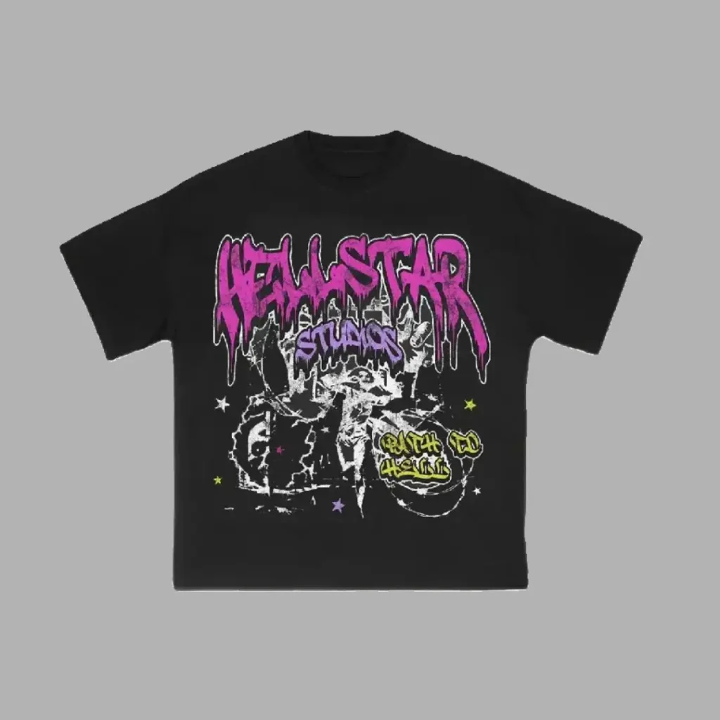 Black Hellstar Studios Path To Hell T-Shirt